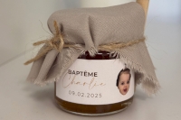Pots de miel personnalisés pour baptême : le cadeau d'invité unique et symbolique