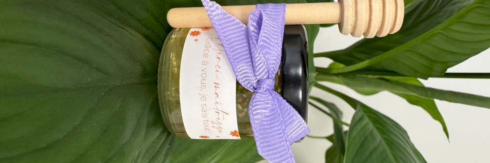 Pots de miel pour maîtresse : un cadeau de fin d’année original et gourmand Pots de miel pour maîtresse : un cadeau de fin d’année original et gourmand
